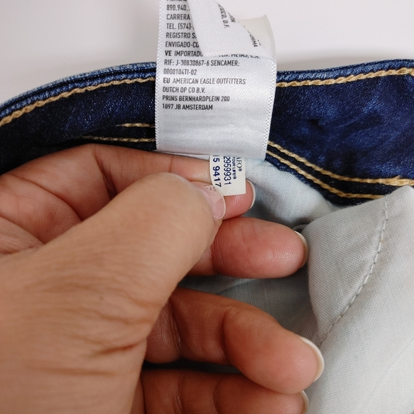 American Eagle Kick Boot Super Stretch Jeans - Picture 10 of 10